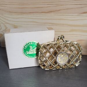 Las Vegas Gold Souvenir Casino Coin Chip Purse Caesars Palace